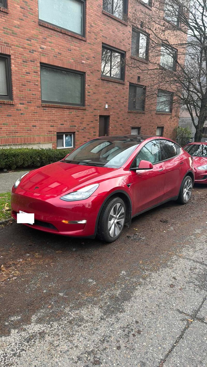 2023 Tesla Model Y Long Range All-Wheel Drive Red Multi-Coat Paint