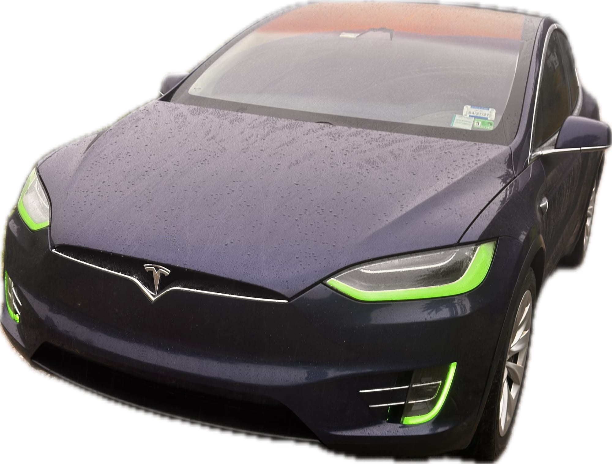 2017 Tesla Model X 100D Ludicrous Performance in Blue — photo 2 of 2