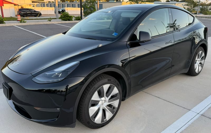 2023 Tesla Model Y Long Range All-Wheel Drive Solid Black Paint